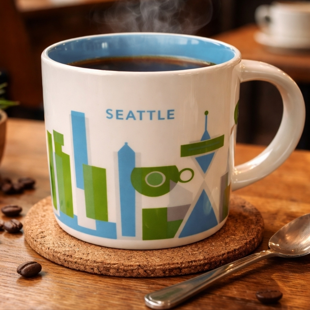 Starbucks Seattle Space Needle "You‎ Are Here" Collection: Mug Collectible